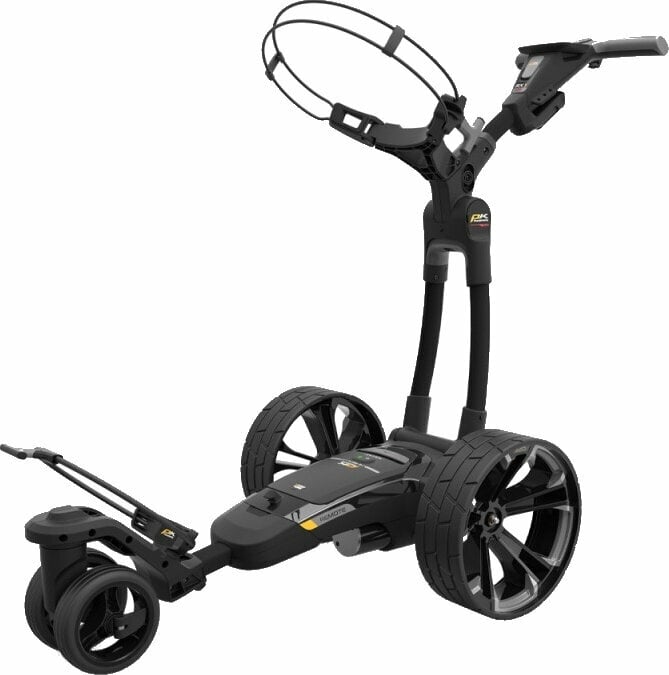 PowaKaddy RX1 GPS Remote Black XL-Plus Lithium Battery Black Elektrický golfový vozík PowaKaddy