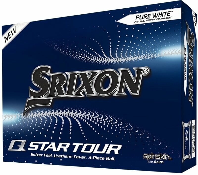 Srixon Q-Star Tour Golf Balls Pure White Srixon