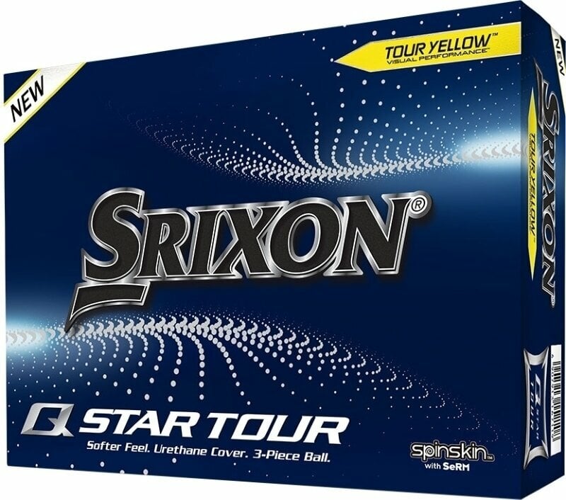 Srixon Q-Star Tour Golf Balls Tour Yellow Srixon