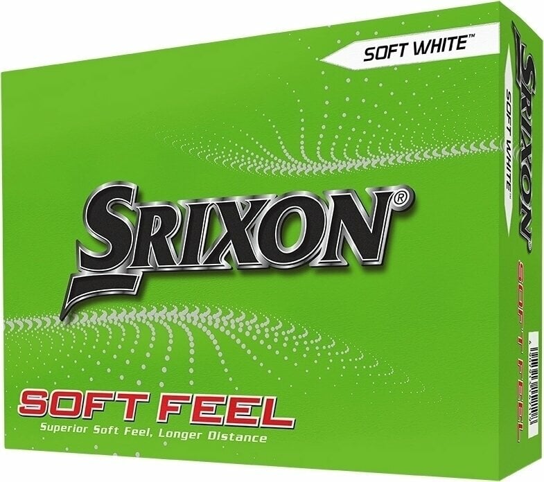 Srixon Soft Feel 13 Golf Balls Soft White Srixon