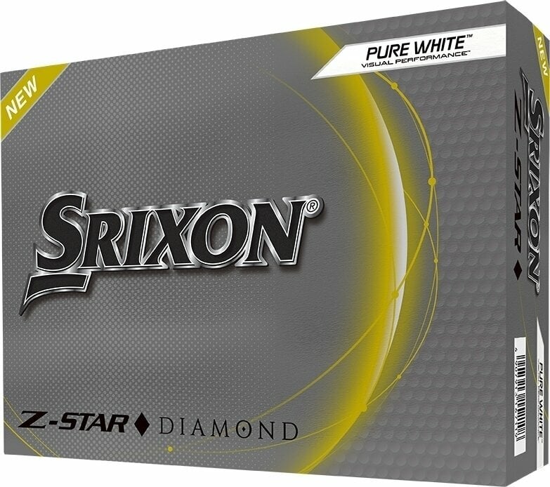 Srixon Z-Star Diamond Golf Balls Pure White 2023 Srixon