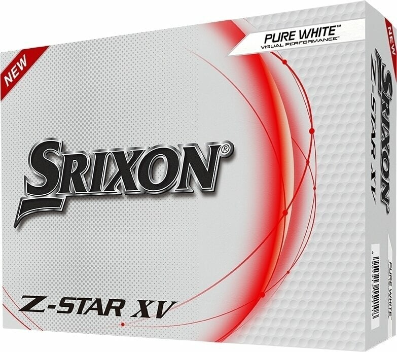 Srixon Z-Star XV 8 Golf Balls Pure White Srixon