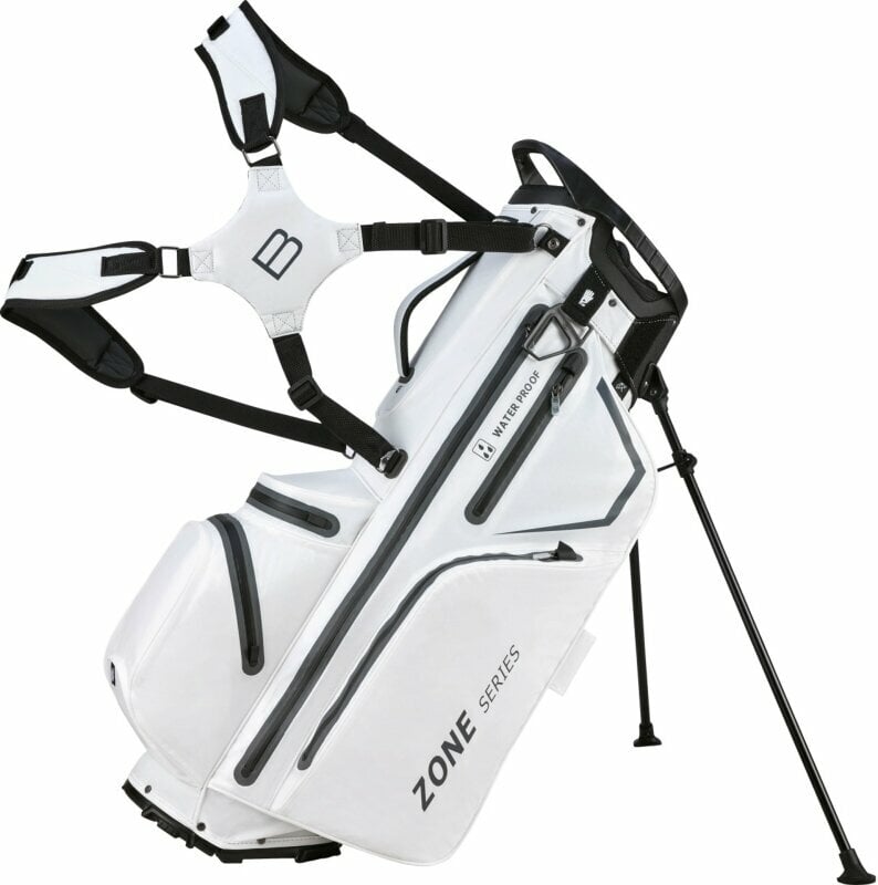 Bennington Zone Stand Bag White/Canon Grey Stand Bag Bennington