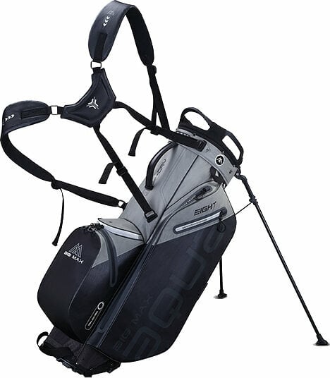 Big Max Aqua Eight G Stand Bag Grey/Black Stand Bag Big Max