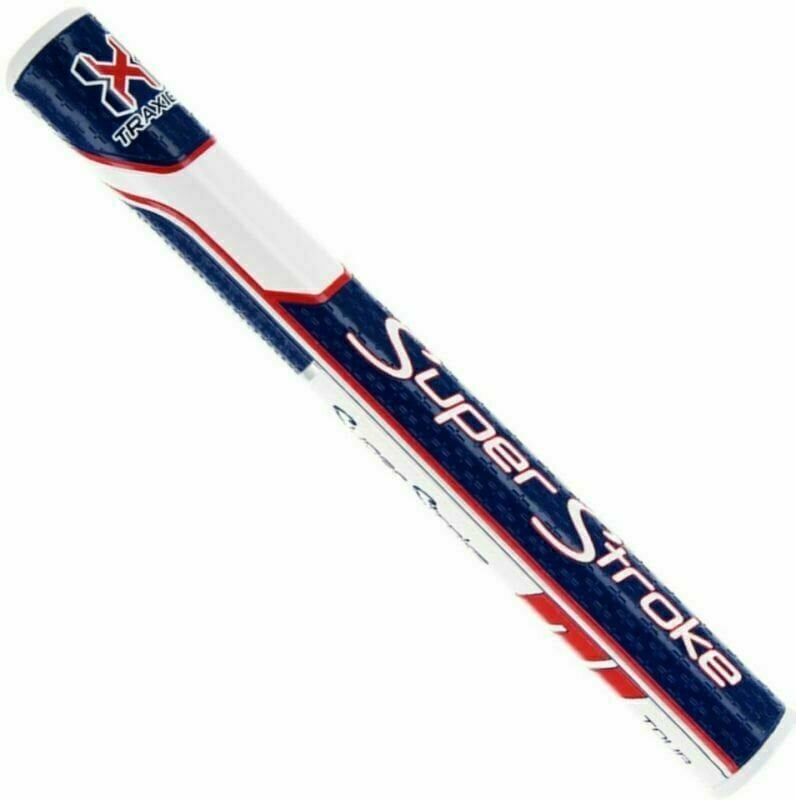 Superstroke Traxion Tour Series 3.0 Putter Grip Red/White/Blue Superstroke