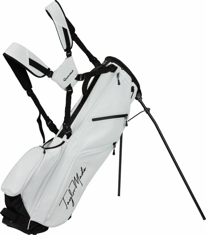 TaylorMade Flextech Carry Stand Bag White Stand Bag TaylorMade
