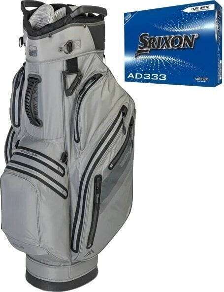 Big Max Aqua Style 3 SET Silver Cart Bag Big Max