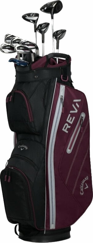 Callaway Big Bertha REVA 11-piece Ladies Set Eggplant Right Hand Callaway