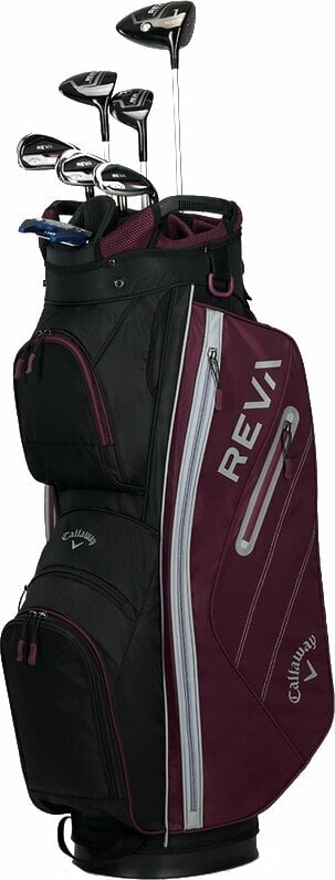 Callaway Big Bertha REVA 8-piece Ladies Set Eggplant Right Hand Callaway