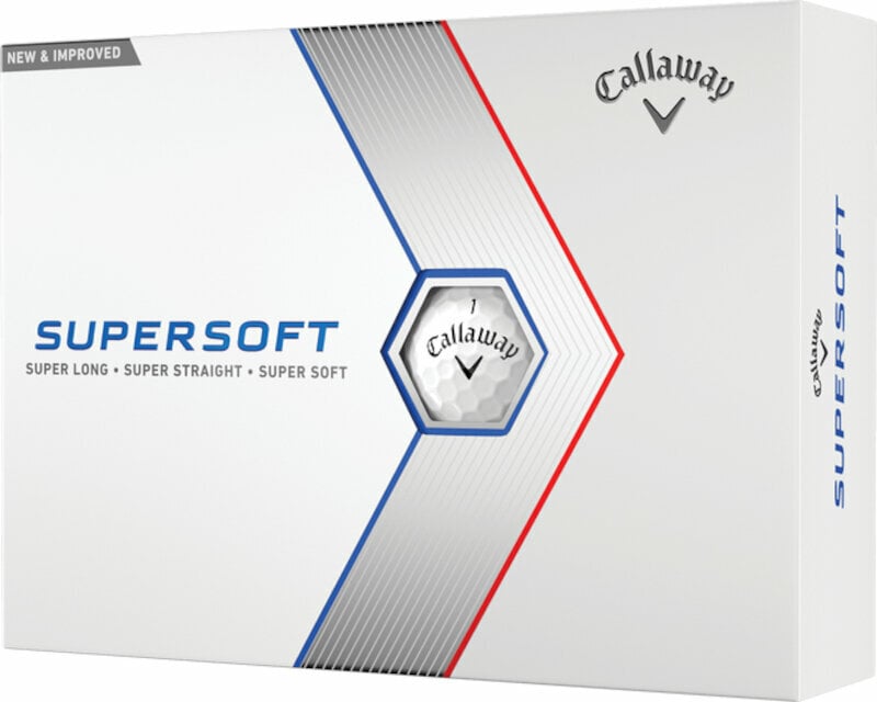 Callaway Supersoft 2023 White 15 Balls Pack Callaway