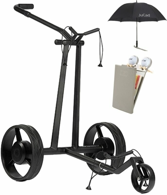 Jucad Carbon Silence 2.0 SET Black Elektrický golfový vozík Jucad