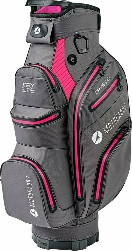 Motocaddy Dry Series Charcoal/Fuchsia Cart Bag Motocaddy