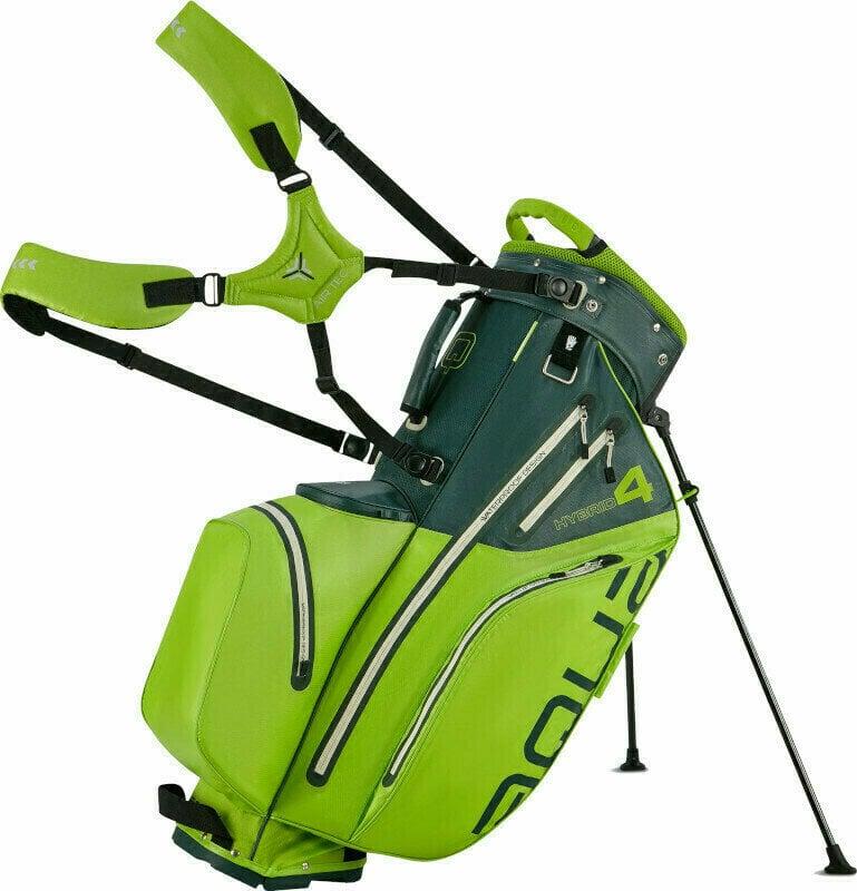 Big Max Aqua Hybrid 4 Forest Green/Lime Stand Bag Big Max