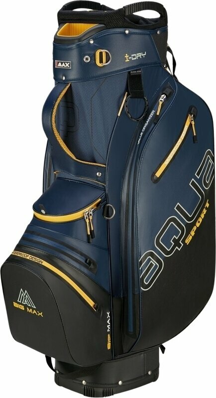 Big Max Aqua Sport 4 Navy/Black/Corn Cart Bag Big Max