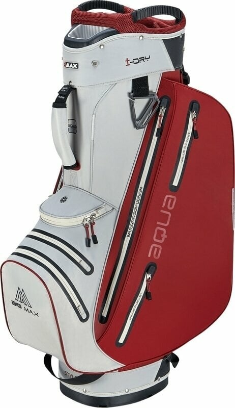 Big Max Aqua Style 4 Off White/Merlot Cart Bag Big Max