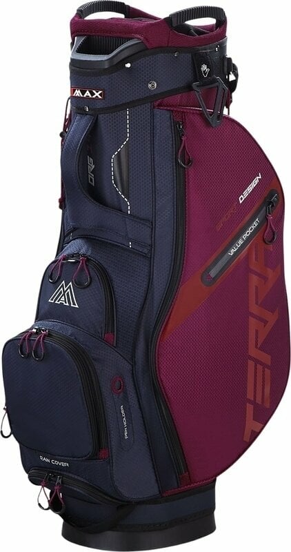 Big Max Terra Sport Navy/Merlot Cart Bag Big Max