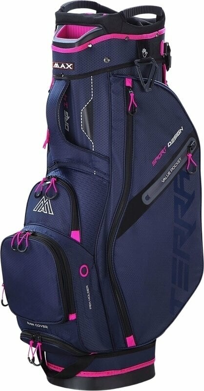 Big Max Terra Sport Steel Blue/Fuchsia Cart Bag Big Max