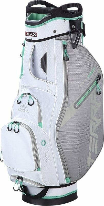 Big Max Terra Sport White/Silver/Mint Cart Bag Big Max