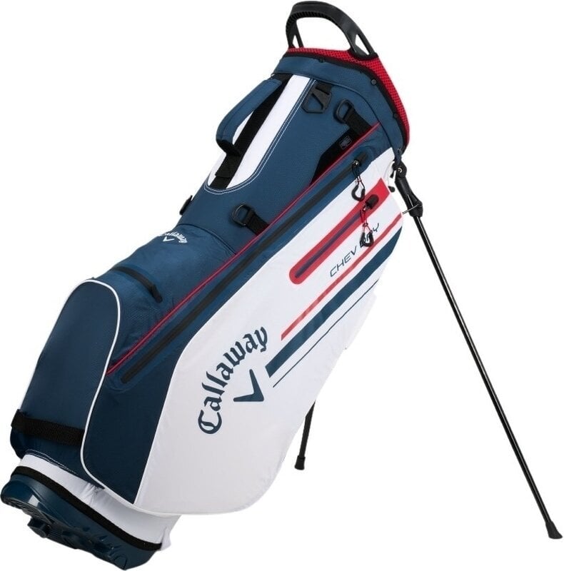 Callaway Chev Dry White/Navy/Red Stand Bag Callaway