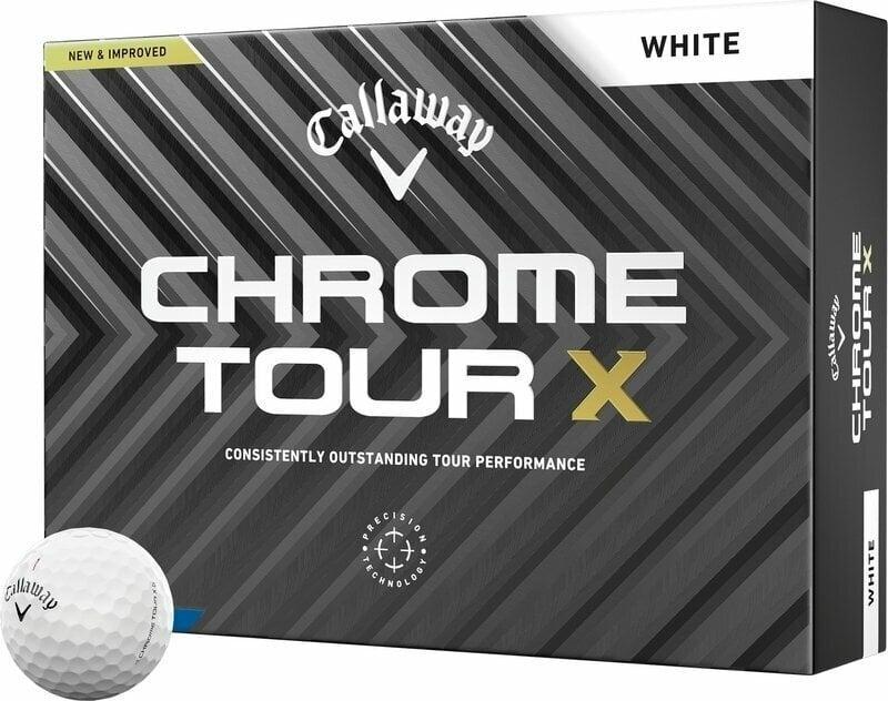 Callaway Chrome Tour X White Golf Balls Basic Callaway