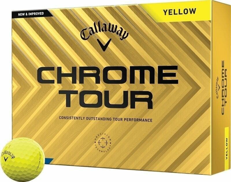 Callaway Chrome Tour Yellow Golf Balls Basic Callaway
