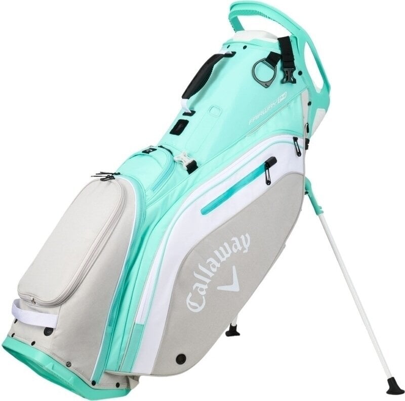 Callaway Fairway 14 Aqua/White/Silver Heather Stand Bag Callaway