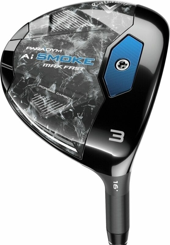 Callaway Paradym Ai Smoke MAX Fast Pravá ruka Lady 19° Golfová hole - fervejové dřevo Callaway