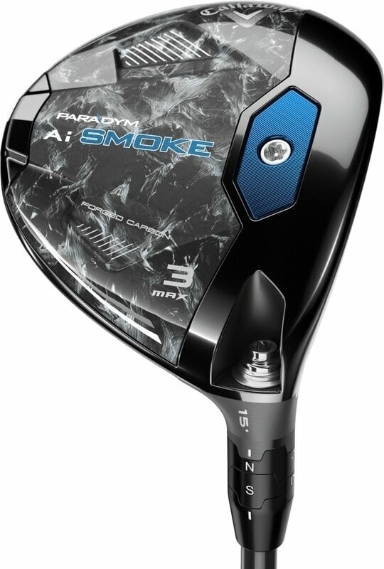 Callaway Paradym Ai Smoke MAX Levá ruka Regular 18° Golfová hole - fervejové dřevo Callaway