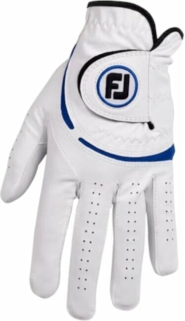 Footjoy Weathersof Mens Golf Glove Regular LH White/Blue S 2024 Footjoy