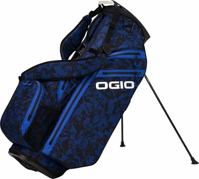 Ogio All Elements Hybrid Blue Floral Abstract Stand Bag Ogio