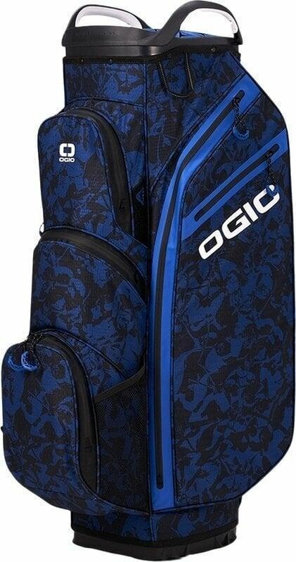 Ogio All Elements Silencer Blue Floral Abstract Cart Bag Ogio