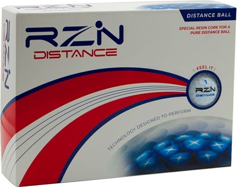 RZN MS Distance Golf Balls White RZN