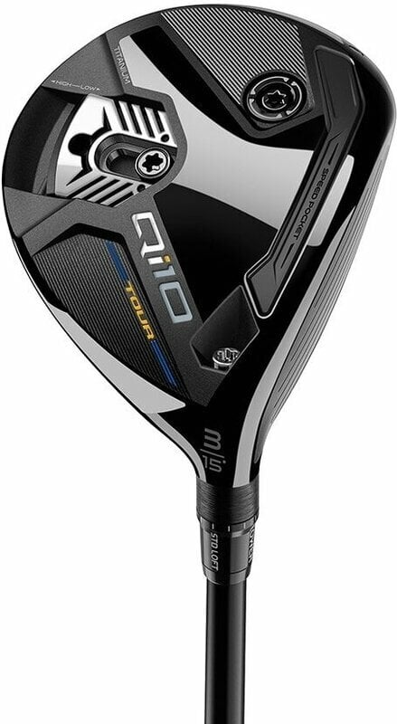 TaylorMade Qi10 Tour Pravá ruka Stiff 3° Golfová hole - fervejové dřevo TaylorMade