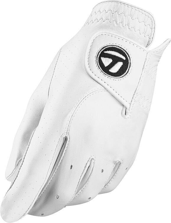 TaylorMade Tour Preffered Mens Golf Glove Left Hand for Right Handed Golfer White L TaylorMade