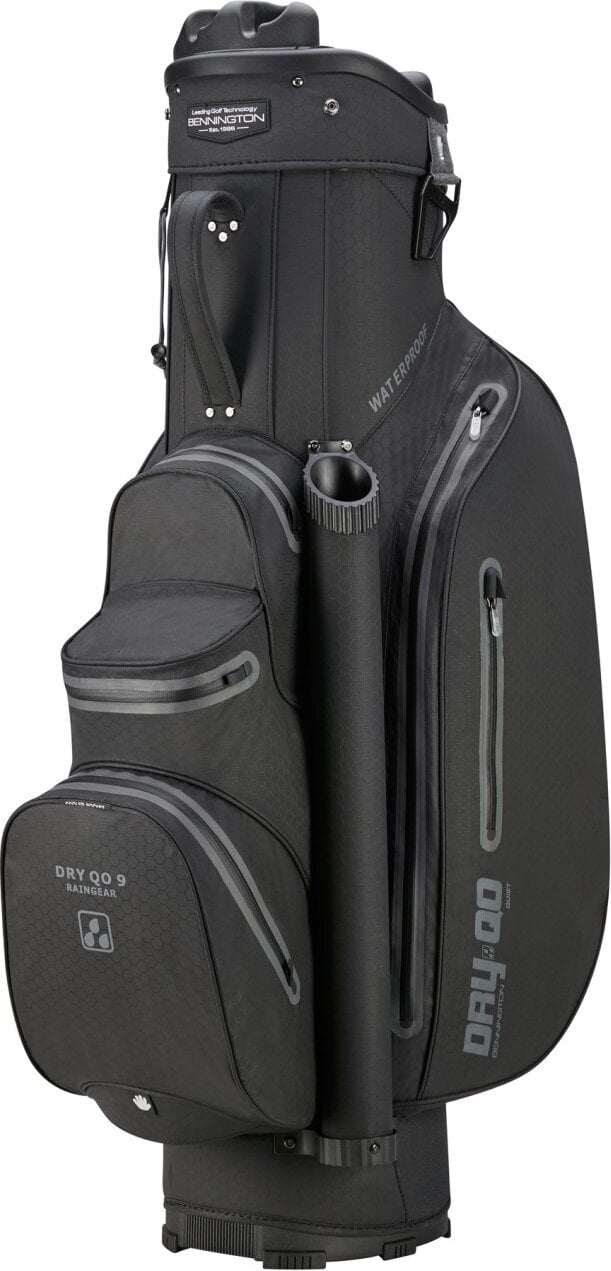 Bennington QO 9+ Waterproof Black/Black Cart Bag Bennington