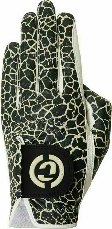 Duca Del Cosma Design Pro Womens Golf Glove Left Hand for Right Handed Golfer White/Giraffe L Duca Del Cosma