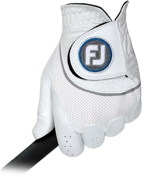 Footjoy HyperFlex Mens Golf Glove Left Hand for Right Handed Golfer White ML Footjoy