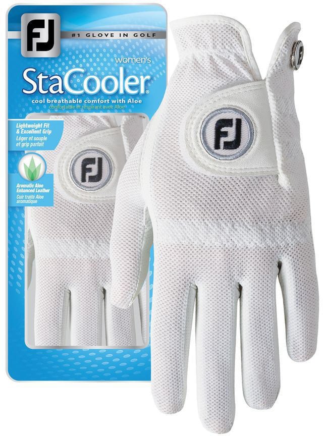 Footjoy StaCooler Womens Golf Glove White LH ML Footjoy