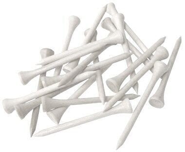 Longridge Wooden Tees 69 mm White 1000 pcs Longridge