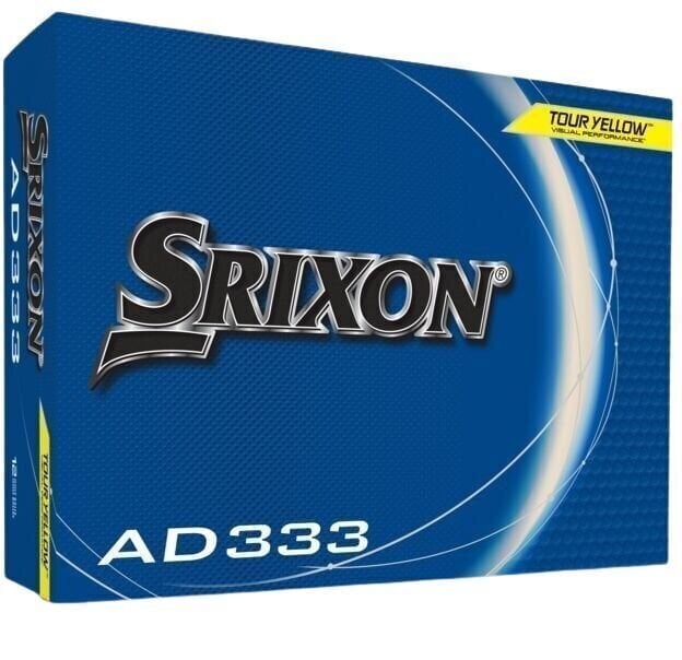 Srixon AD 333 2024 Golf Balls Yellow Srixon