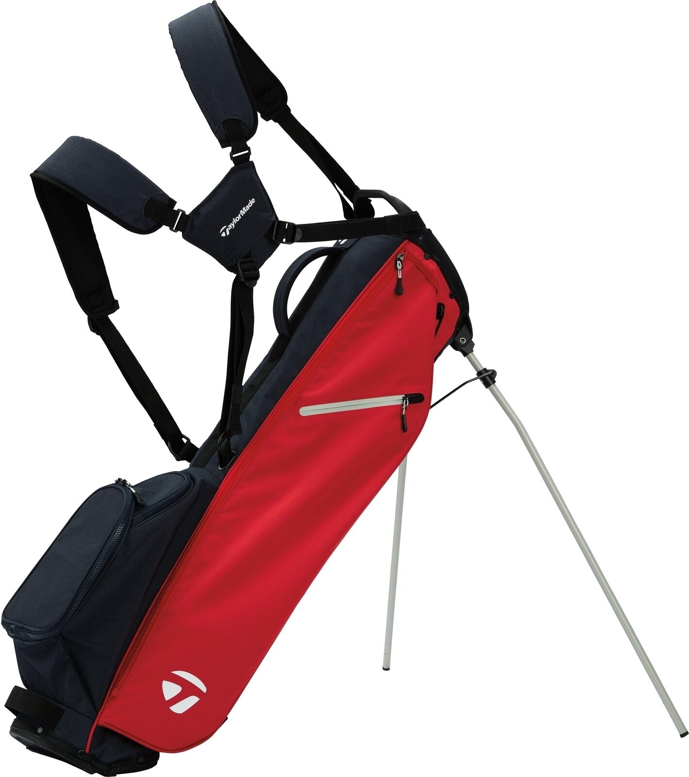 TaylorMade Flextech Carry Dark Navy/Red Stand Bag TaylorMade