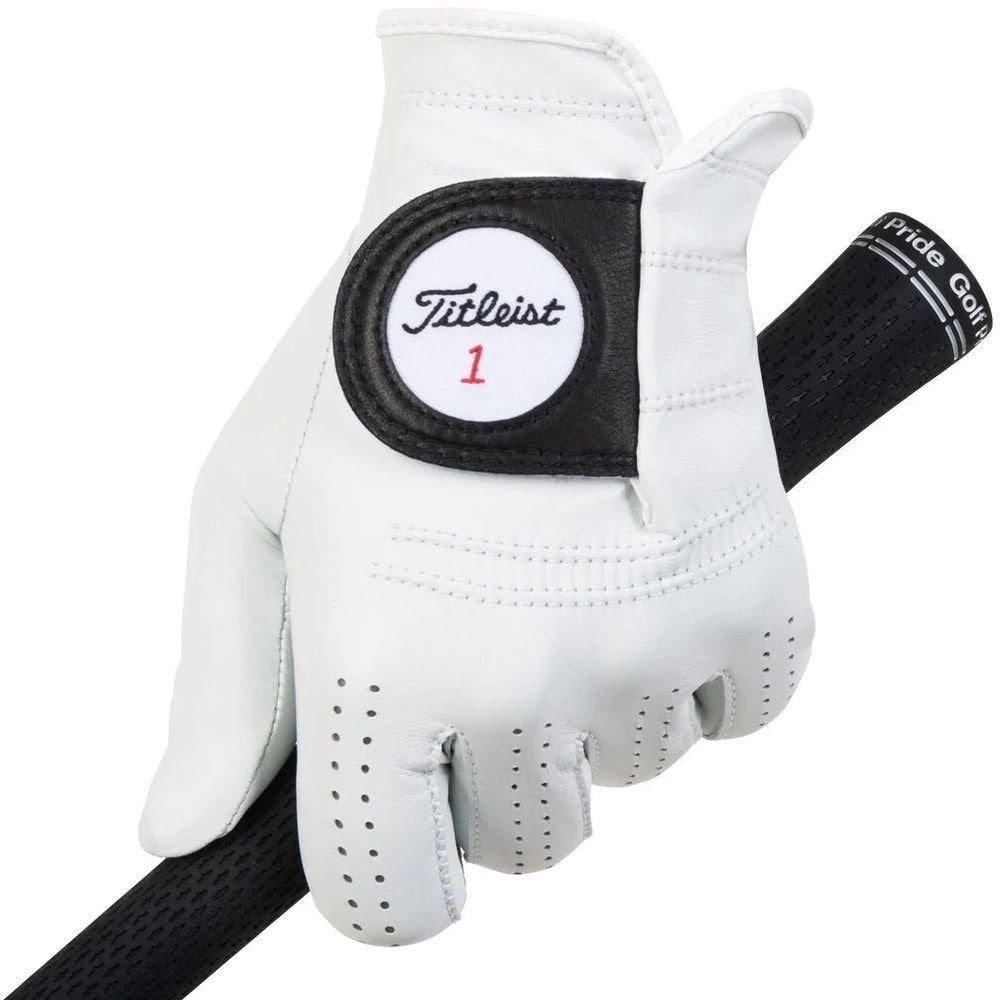 Titleist Players Mens Golf Glove 2020 Left Hand for Right Handed Golfers White ML Titleist