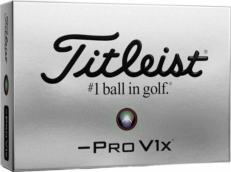 Titleist Pro V1x 2023 White Left Dash Titleist