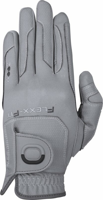 Zoom Gloves Weather Style Mens Golf Glove Grey Zoom Gloves