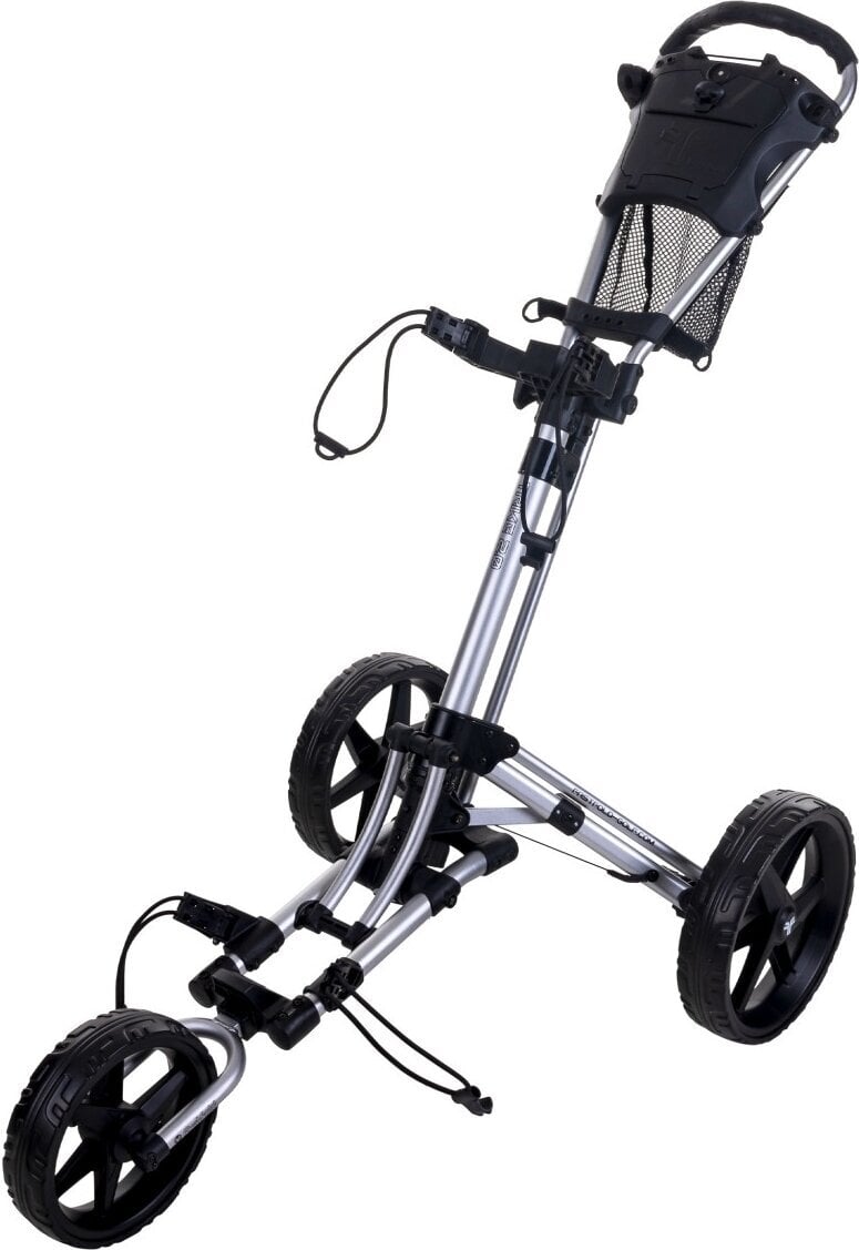 Fastfold Trike Silver/Black Manuální golfové vozíky Fastfold