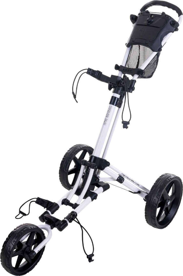 Fastfold Trike White/Black Manuální golfové vozíky Fastfold