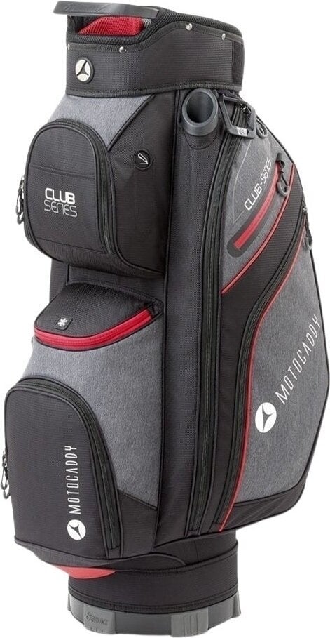 Motocaddy Club Series 2024 Black/Red Cart Bag Motocaddy