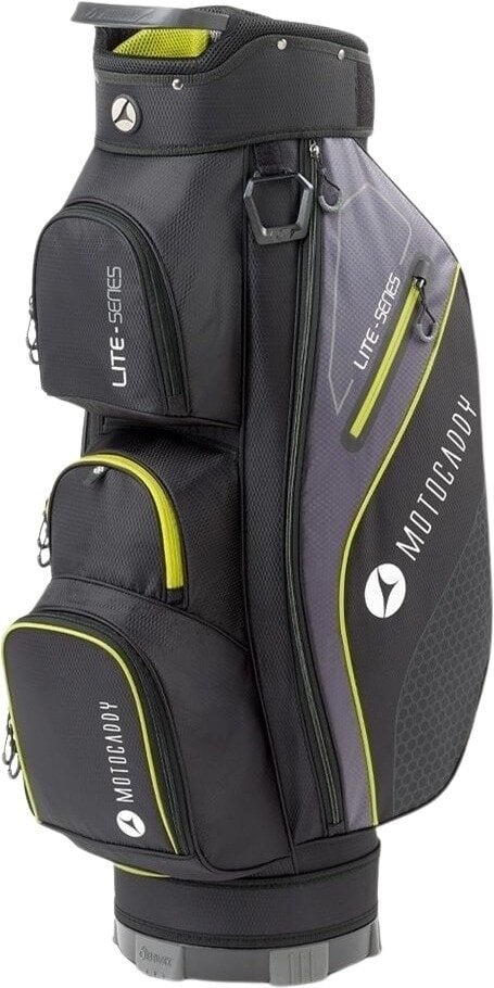 Motocaddy Lite Series 2024 Black/Lime Cart Bag Motocaddy