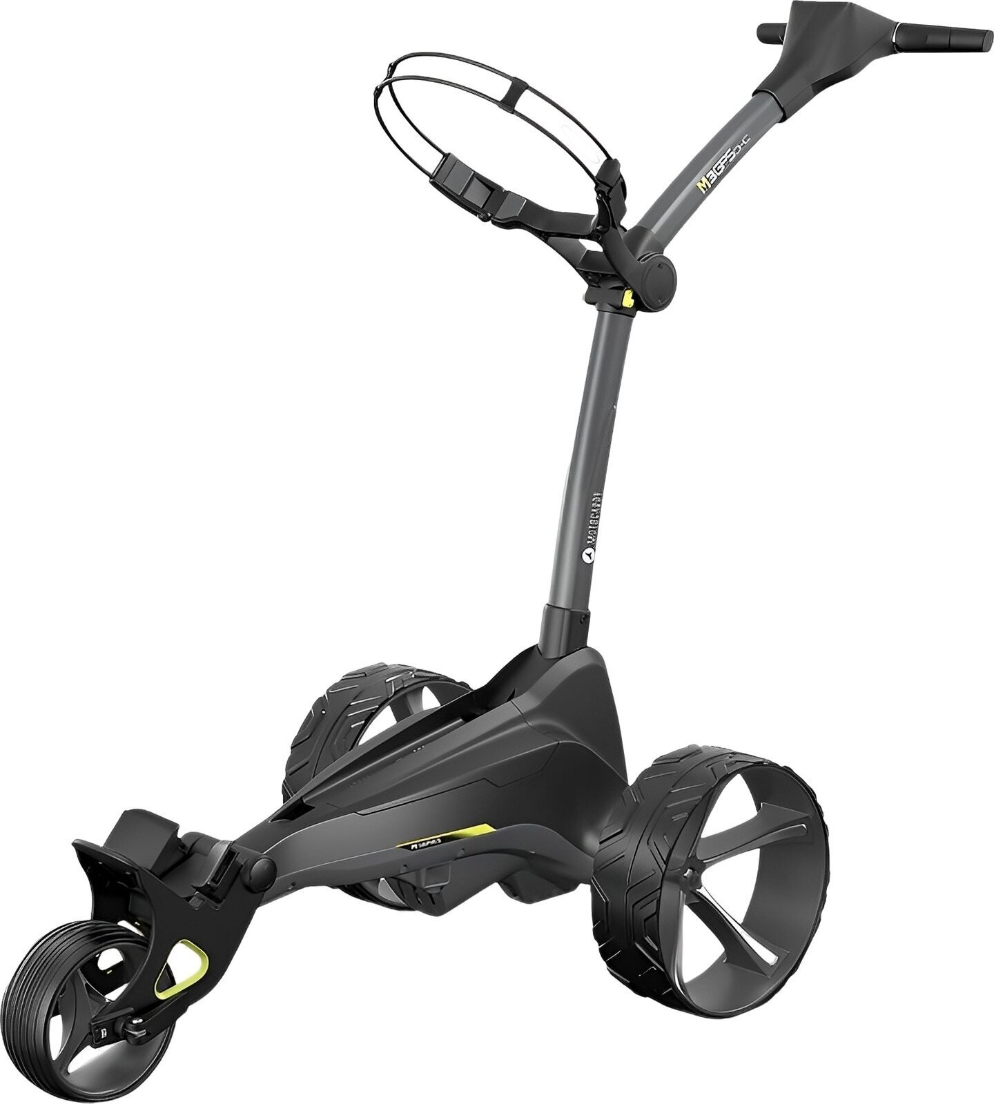 Motocaddy M3 GPS DHC 2024 Black Elektrický golfový vozík Motocaddy