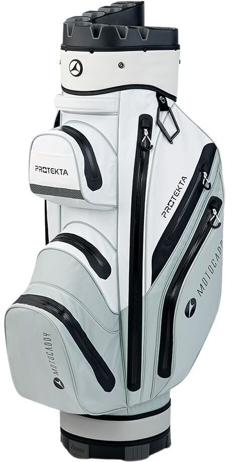 Motocaddy Protekta 2024 White/Grey Cart Bag Motocaddy